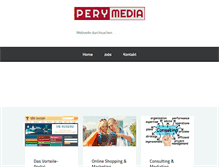 Tablet Screenshot of perymedia.com